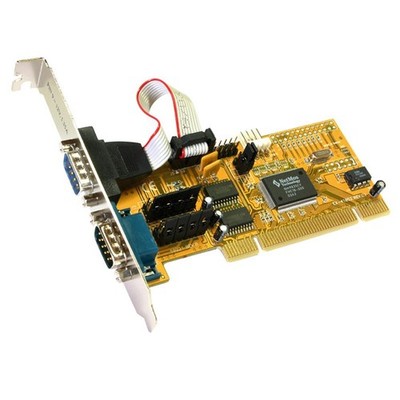 PCI-Karte 2 Ports RS-232 Serie DB9 EXSYS Moschip EX-41052 Rev.D PC 16C550