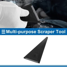 1 Pcs Car Squeegee for Film Black 12cm L Multifunctional Scraper Tool