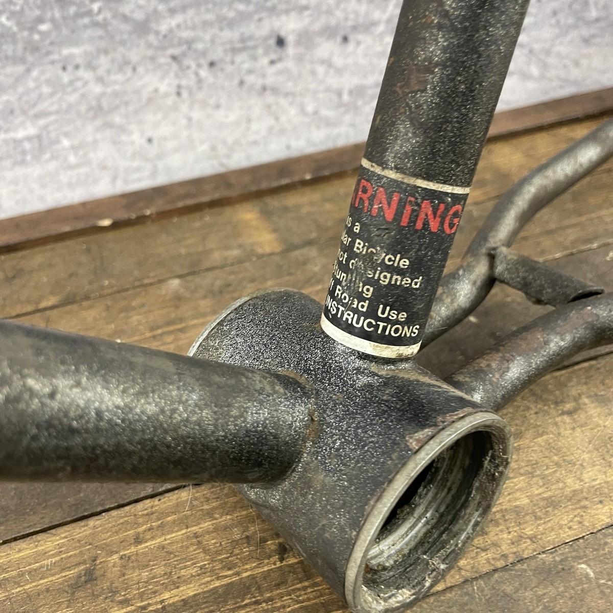 BMX (ジャンク品) 052501 BMX GLANZ BMX STYLE X-4 ジャンク 自転車 詳細不明