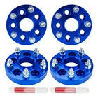 4Pcs 1" Wheel Adapters 5x100 to 5x114.3 M12x1.25 56.1mm For Subaru Forester