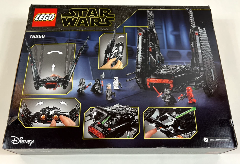Lego Star Wars 75256 Kylo Ren's Shuttle Nuevo Caja Sellada  Foto 2 de 4