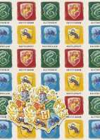 Geschenkpapier GeschenkanhäNgern Harry Potter 2 BöGen Geschenkverpackung 50X70