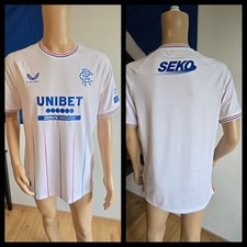 Glasgow Rangers Trikot, Rangers FC, Castore, Größe L, HSV, Top, Original, Shirt