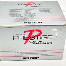 Audiovox Prestige Platinum PS 30P Car Alarm Security System NOS Shock Sensing