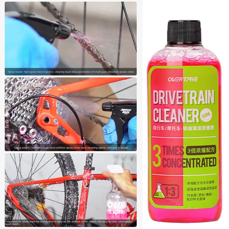 100Ml Bike Drivetrain Cleaner Bicycle Chain Cleaning Mainten