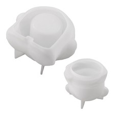 Storage Resin Molds Silicone for Valentine's Day Pot Mould Container Jar Bottle