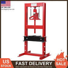 6 Ton Hydraulic Press Benchtop Shop Press H-frame Garage Floor Press Wplates