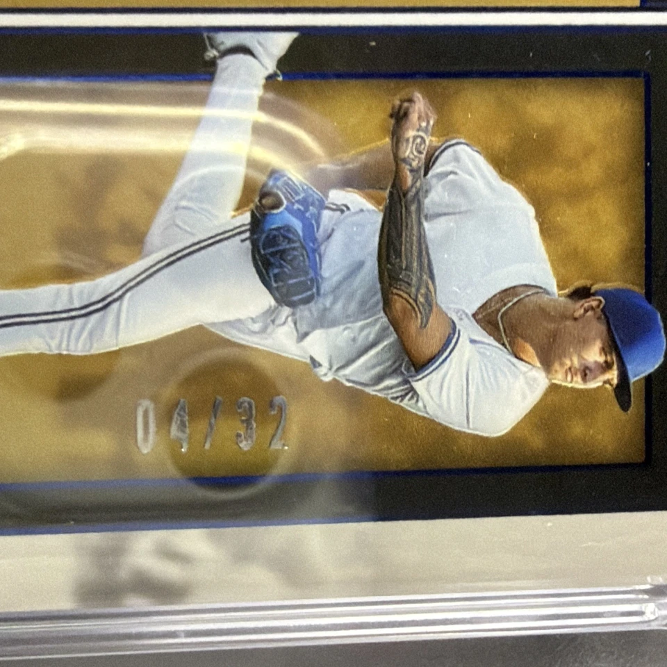 Ricky Tiedemann 2024 Panini Three and Two Full Count Prospect Jersey Auto 04/32 - Image 3 of 4