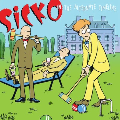 LP Sicko In The Alternate Timeline INCL. STICKER AND DRINK COASTERS NEAR MINT