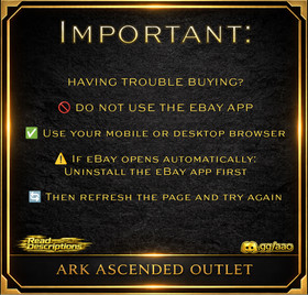 Gacha-Ark Survival Ascended-Dino-Top-Colors-Resources-PC/XBOX/PS5 PvE ASA-AAO