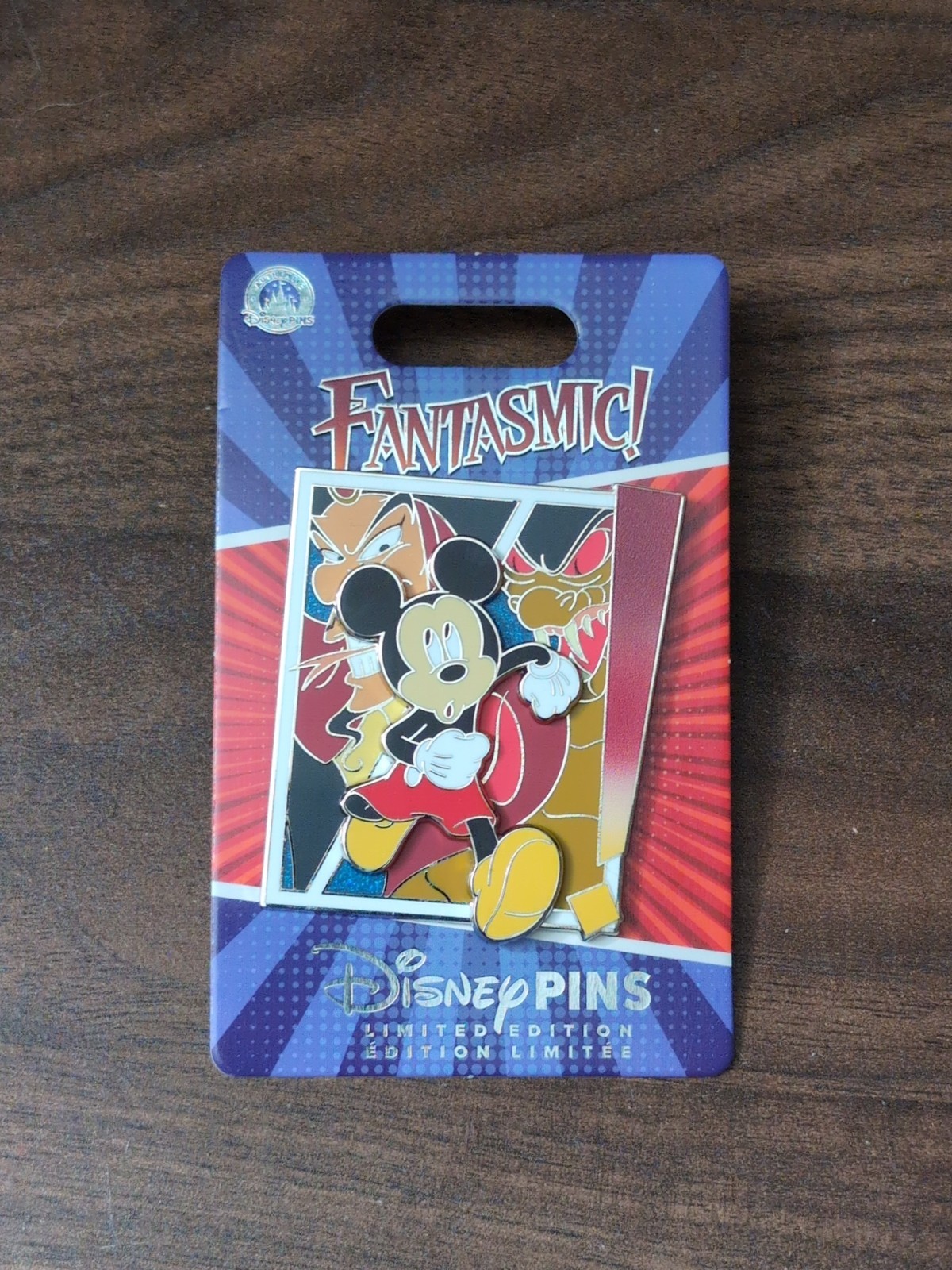 2026 Disney Pin Fantasmic Quarterly Series 2/4 Jafar & Mickey LE 3000 IN HAND