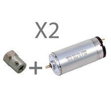 2x Motor+Coupling for EASYCUT Electric Doner Kebab Slicer Handheld Knife