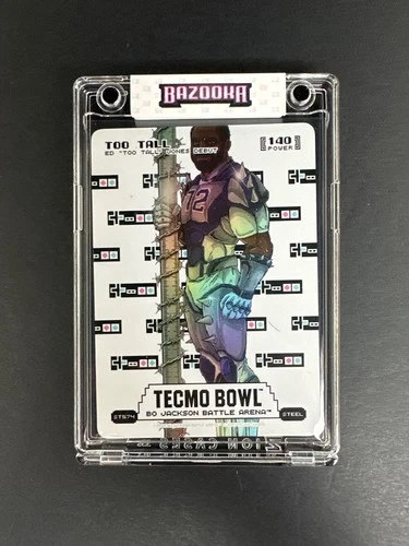 Too Tall Tecmo Bowl Bo Jackson Battle Arena 140 Steel ST574 Sore Thumb