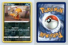 Scraggy #98/203 SWSH Evolving Skies Reverse Holo Common Pokemon 2021 TCG Card