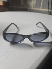 Authentic Fendi FS224 Designer Sunglasses Made in Italy Indigo Oval Y2K