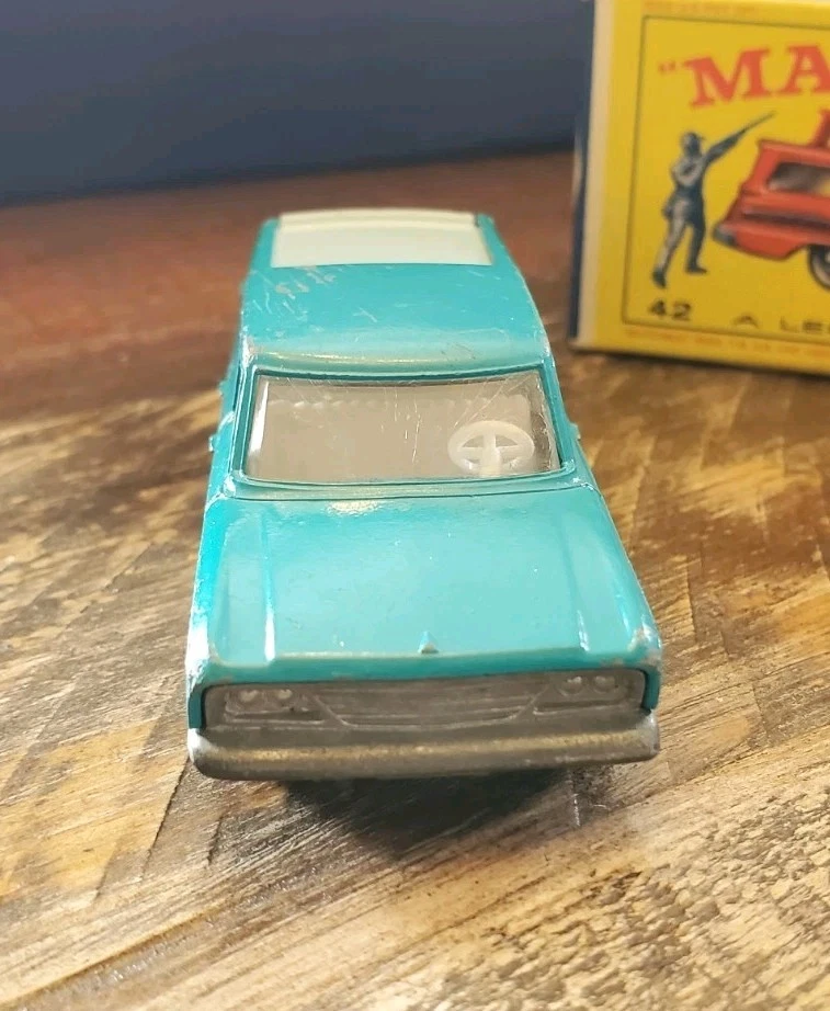 MATCHBOX LESNEY No 42 Studebaker Lark Wagonaire With Box Rare 1st Issue - Image 3 of 4