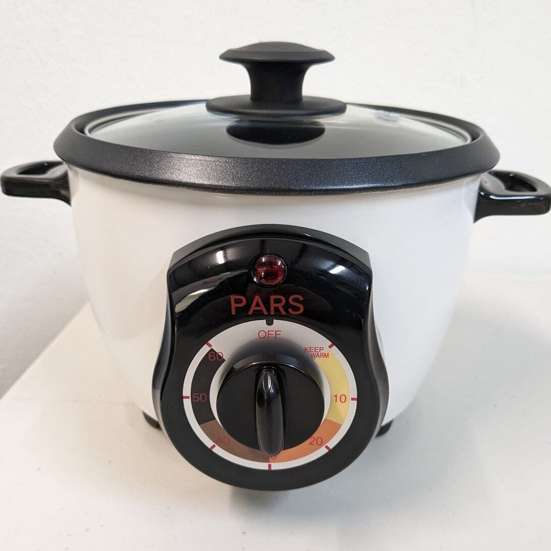 Pars Automatic Persian Rice Cooker Tahdig Rice Maker-White-3