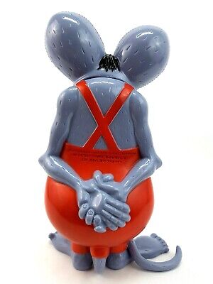 Rat Fink Super Vinyl Collectible Gray Version Made In Japan Rat Fink Super Vinyl Collectible Gray Version Made In Japan