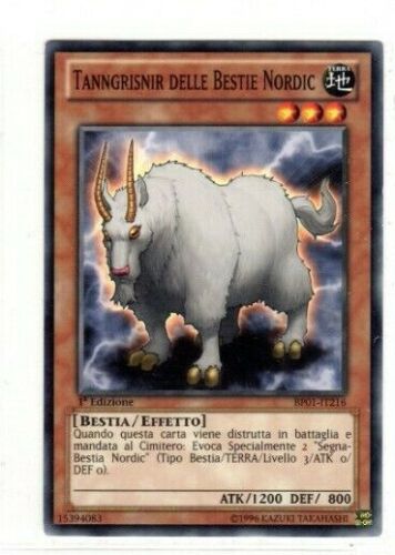 Yu-Gi-Oh Tanngrisnir of the Beasts Nordic BP01-IT216 ITA  - Picture 1 of 1