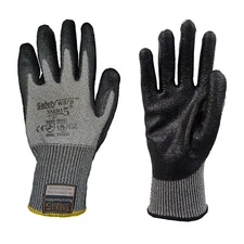 Safetyware Level 5 Anti Cut Resistant Proof Kitchen Garden Safety Work Gloves