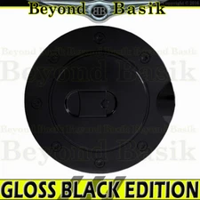 1997 98 99 00 01 02 2003 FORD F-150 97-17 Expedition GLOSS BLACK Gas Door COVER