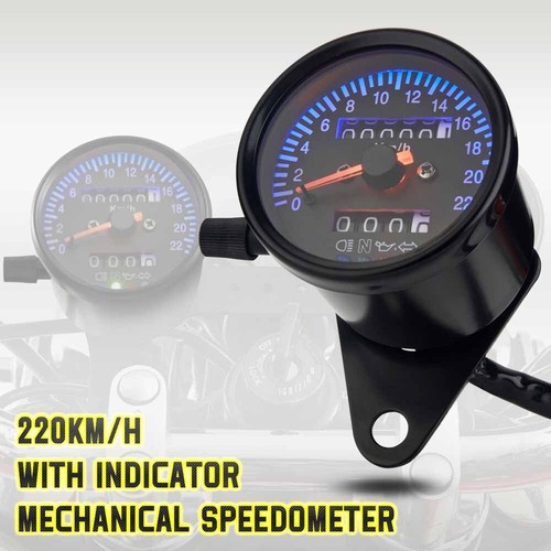 For Speedo Harley Tachometer Gauges Motorcycle Speedometer - Picture 4 of 4