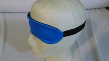 Light Blue Color Eye Mask Sleep Soft Padded Shade Cover Rest Relax Blindfold
