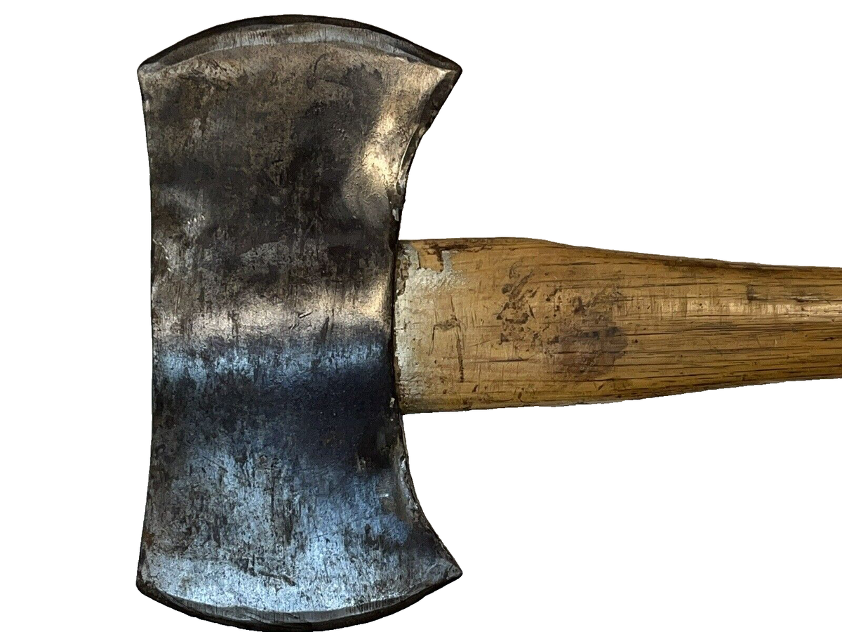 RARE VINTAGE TRUE TEMPER FLINT EDGE SADDLE AXE /CRUISER