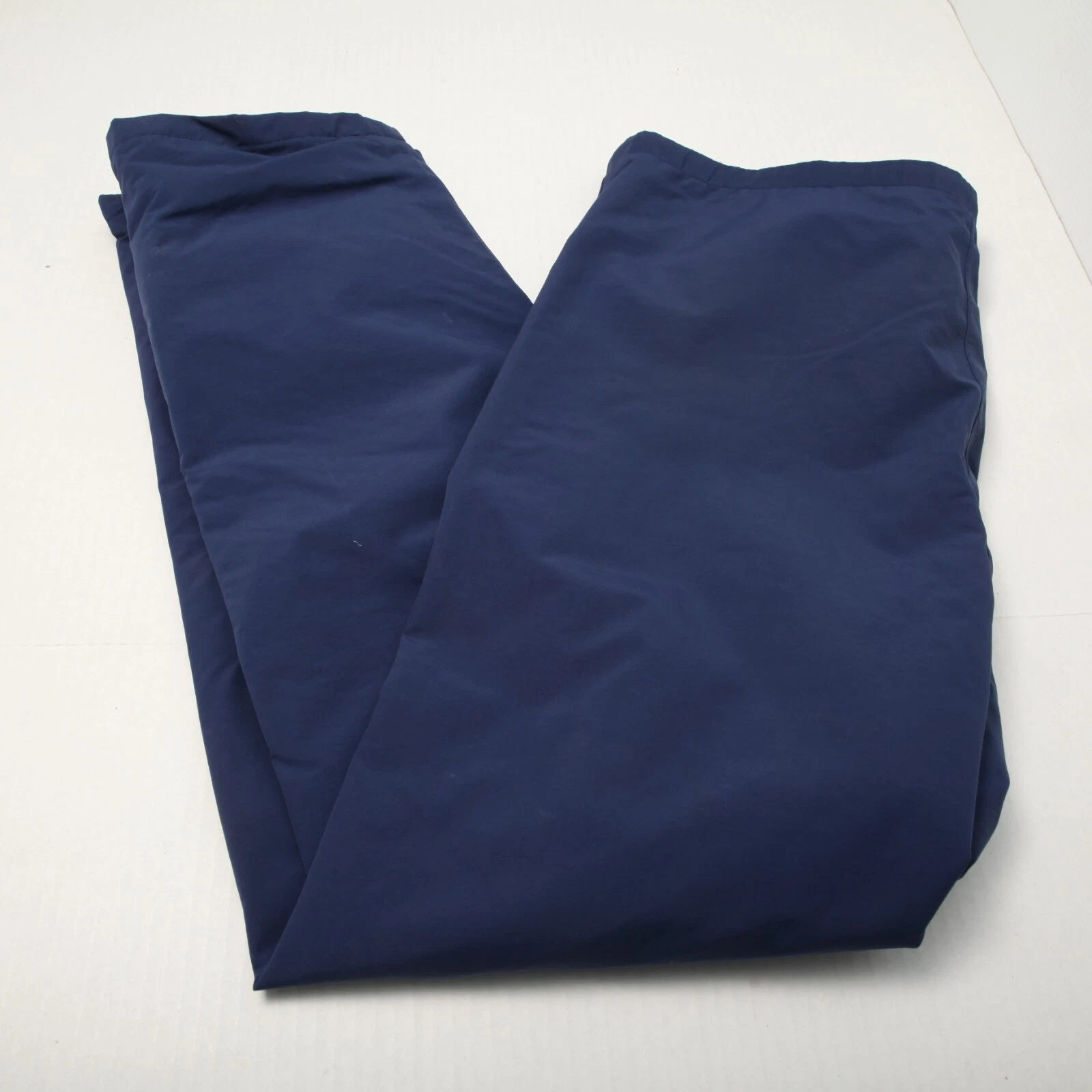 Vintage Eddie Bauer Pants Mens Medium Blue Nylon Goretex Waterproof Zip Ankles