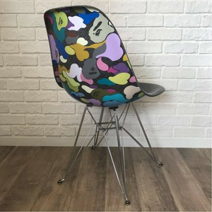 Details About 2010 Modernica Bape Camo Side Chair Multi Camo Black Free Shipping From Japan