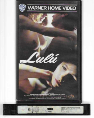 Warner Home Video  Francesca Neri   Lulú   Erotik    VHS Rarität  FSK 18