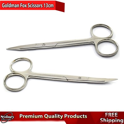 Fox Scissors Goldman Fox Scissors Operating Scissor Tissue Suturing Fine Point ...