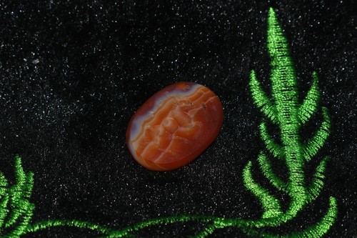 Antiguo sello de piedra de cornalina romana tardía alrededor del siglo IV - V dC - Imagen 3 de 5