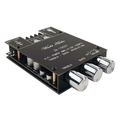 100W*2 Bluetooth5.0 Amplifier Board 2Channel Stereo Amp Treble