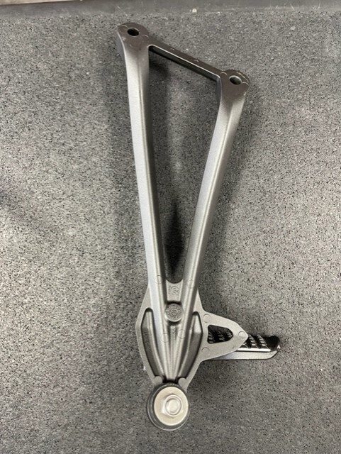 2013 - 2023 Kawasaki ZX6R Right Passenger Footpeg Bracket w