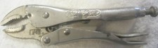 7" tool Vise Grip Dewitt NE Petersen Pliers Locking Curved Jaw 7CR USA  VTG