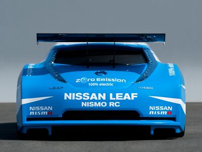 Cars 2011 nissan leaf nismo r c race racing tuning Desk Mat Stitched