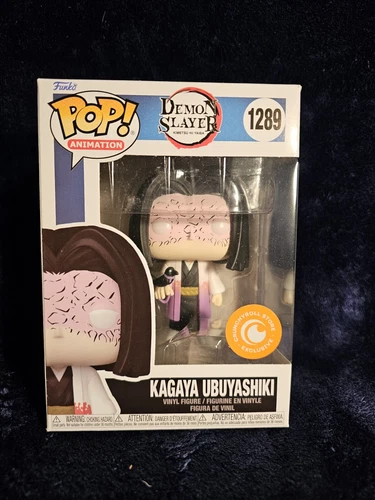 NEW Funko POP Demon Slayer 1289 Kagaya Ubuyashiki Crunchyroll Exclusive W/ Case