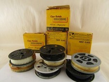 Lot of 10 Vintage Kodak Kodachrome 8mm Videos 1939-1950s Untested Estate Find