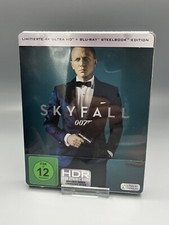 James Bond 007: SKYFALL (Daniel Craig) 4K Ultra HD + Blu-ray Disc, Steelbook Ovp