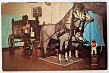 Horse Drawn Hearse from 1890 at Pioneer Village Minden Nebraska Chrome Postcard