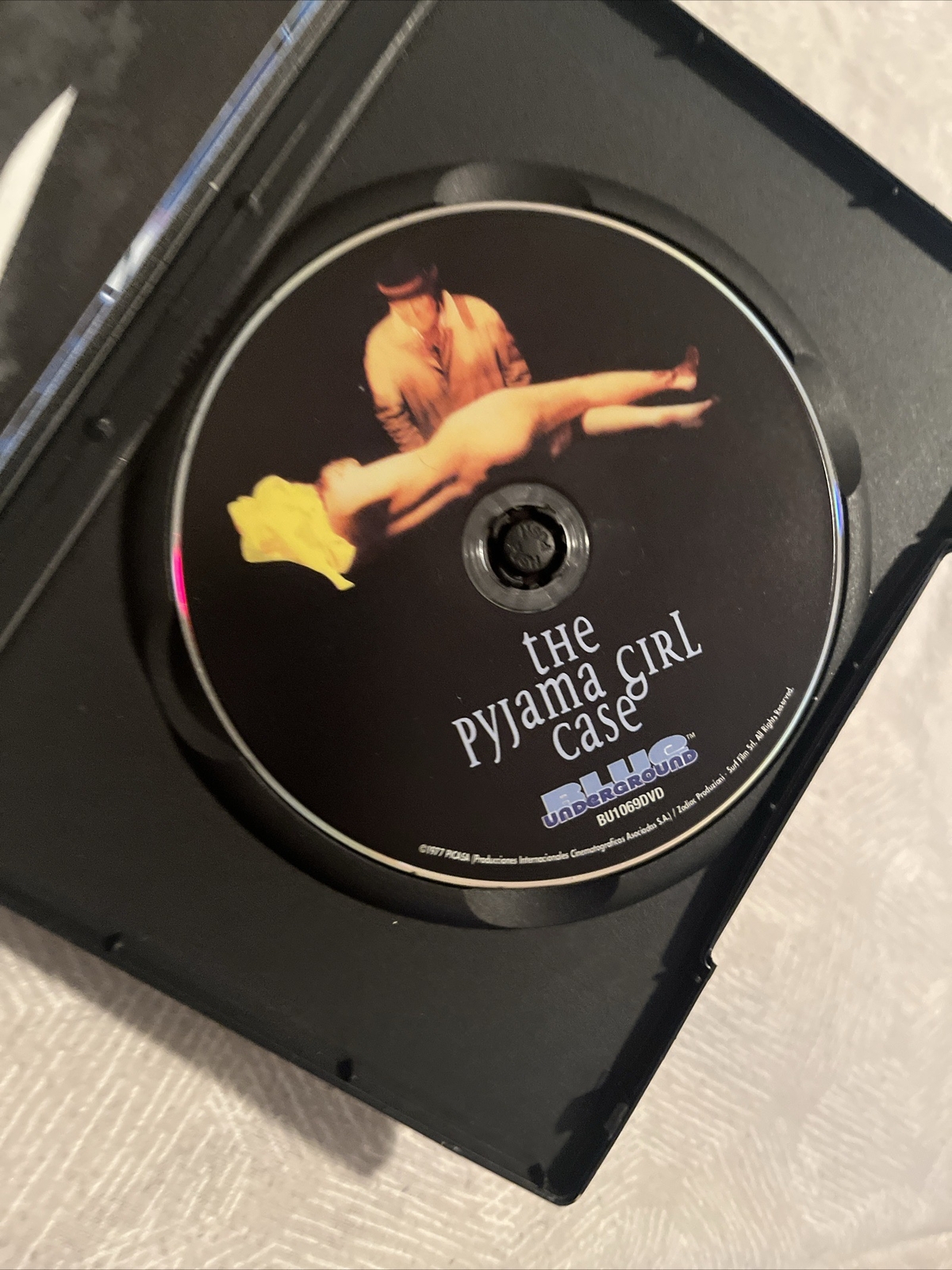 The Pajama Girl Case 1977 DVD Rare Milland, Lazzaro, Placido True