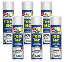 Spray Paint Remover Peel Tec 500ml Paint Simply Peels Away CT1