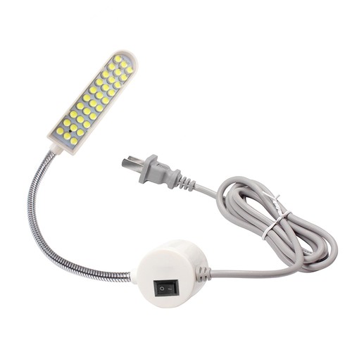 2X Sewing Machine LED Light Gooseneck Work Lamp With Magnetic Mounting Base K7I7 - Picture 9 of 12