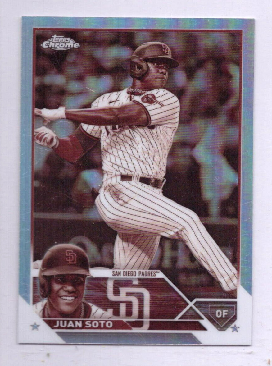 2023 Topps Chrome - Sepia Refractor #100 Juan Soto