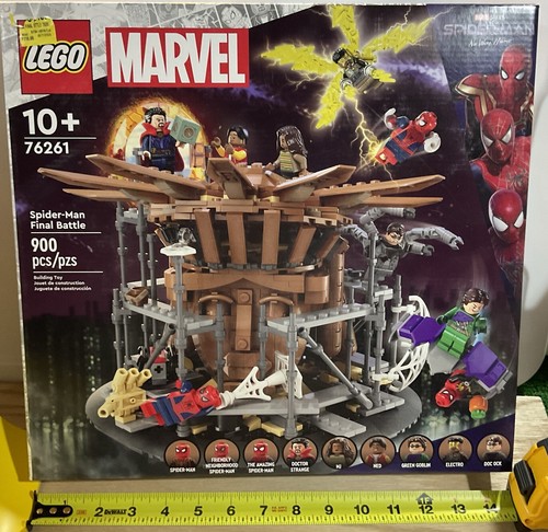 LEGO Marvel Spider-Man No Way Home 76261 Spider-Man Battaglia Finale NUOVO SIGILLATO - Foto 2 di 9