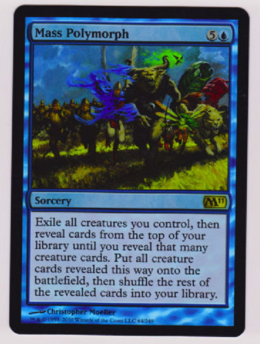 FOIL Mass Polymorph (NM) M11 2011 MTG Nate's Magic Cards! - Bild 1 von 1