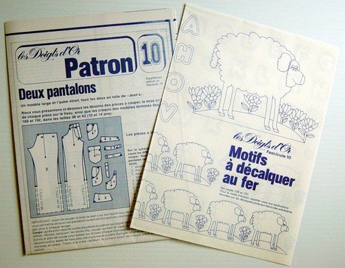 ANCIENNE REVUE DE 1976, LES DOIGTS D'OR, No.10, ENCYCLOPÉDIE TRAVAUX D'AIGUILLES - Picture 4 of 5