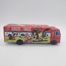 Vintage Tin Circus Truck Japan