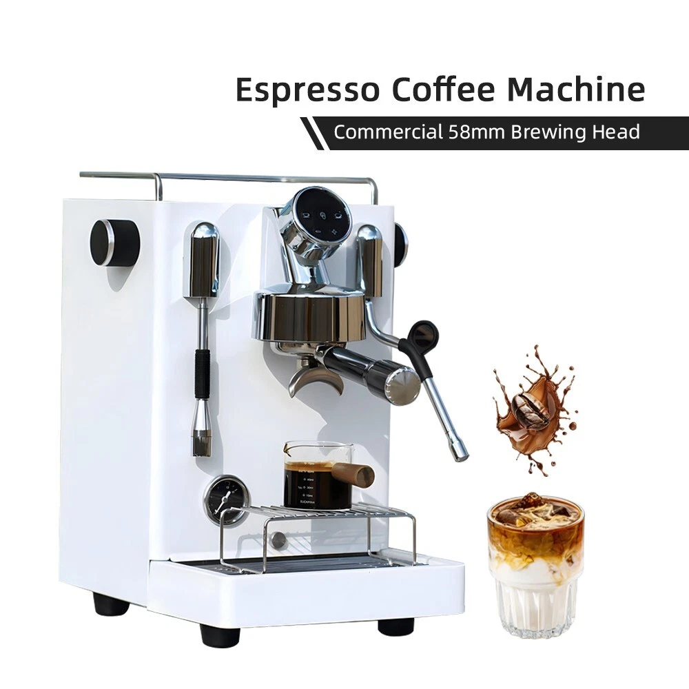 Espresso Coffee Maker Home or Commercial - Coffee Machine with PID Control 58mm
Opens in a new windo